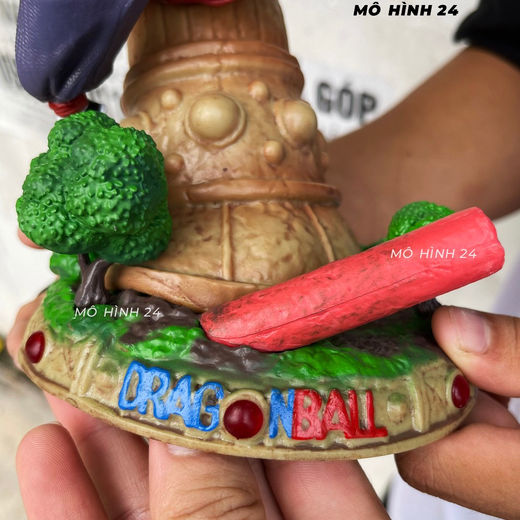 MÔ HÌNH MANGA son GOKU X TÀU 77 sát thủ Tao Pai Pai đại chiến tháp Karin tàu pảy pảy dragonball decor ngọc rồng