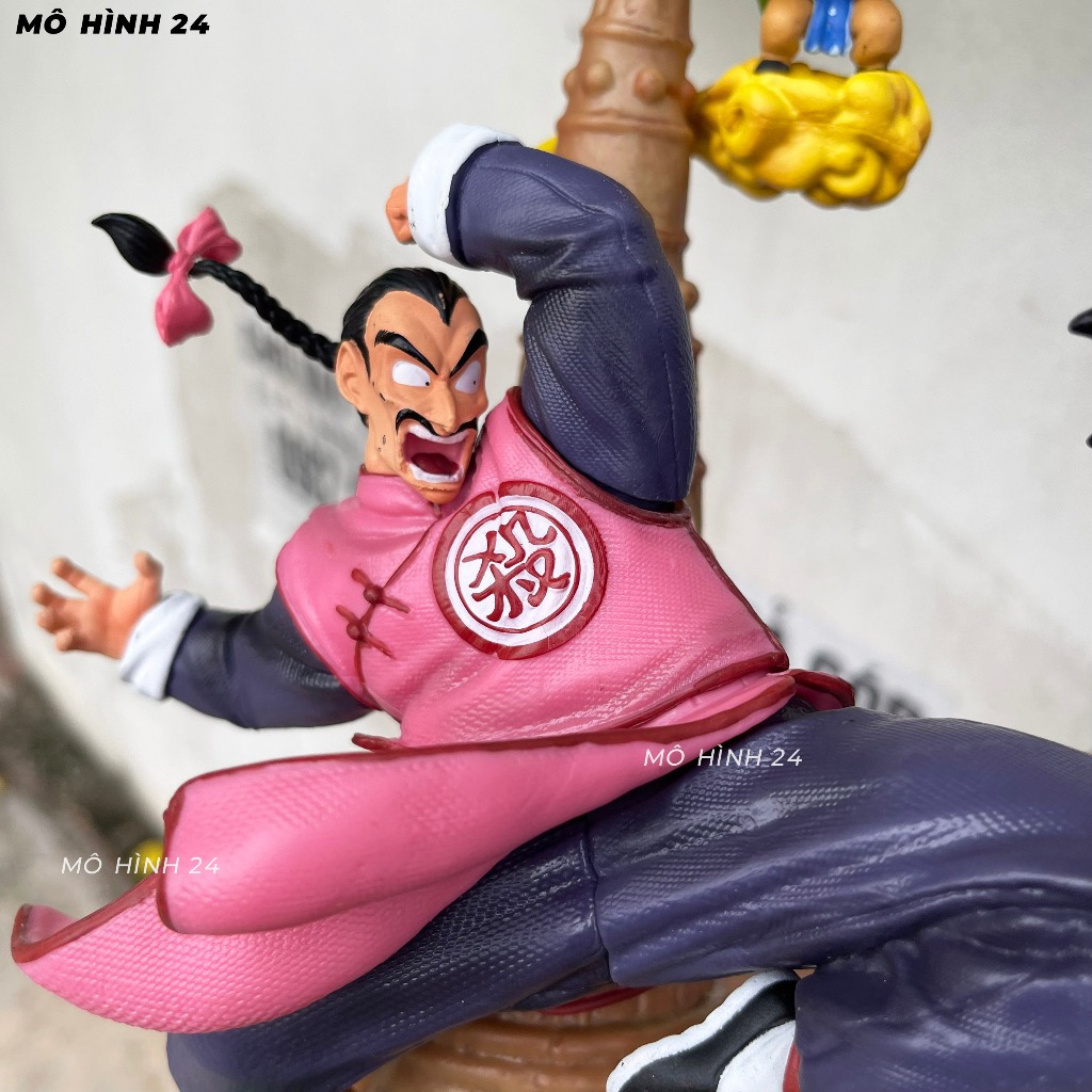 MÔ HÌNH MANGA son GOKU X TÀU 77 sát thủ Tao Pai Pai đại chiến tháp Karin tàu pảy pảy dragonball decor ngọc rồng