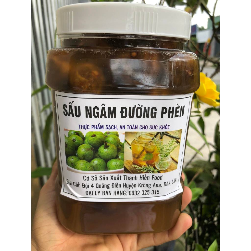 Sấu Hà Nội ngâm đường 1kg , đặc sản sấu Hà Nội