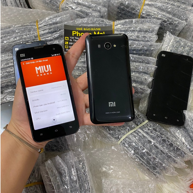 Điện thoại Xiaomi Mi 2s ram 2G 16G - Nhỏ gọn Pin tháo rời được, khỏe nghe  gọi rõ ràng , pin bền bỉ - Android 4.1.1