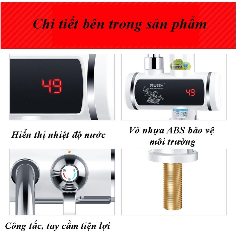 Máy Làm Nóng Nước Trực Tiếp Tại Vòi CORISU , Máy Nóng Lạnh Trực Tiếp, Vòi Nước Nóng Trực Tiếp