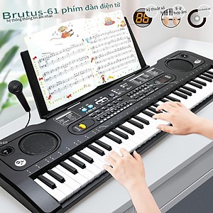 Đàn Piano điện tử cho bé 61 phím kèm micro