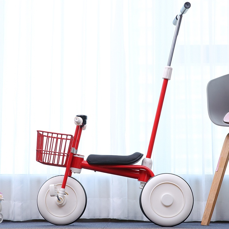 Xe đẩy cho bé Xe chòi chân 3 bánh chân an toàn có khung bảo vệ cho bé Tập đi xe YUGENZI