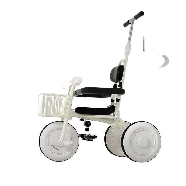 Xe đẩy cho bé Xe chòi chân 3 bánh chân an toàn có khung bảo vệ cho bé Tập đi xe YUGENZI