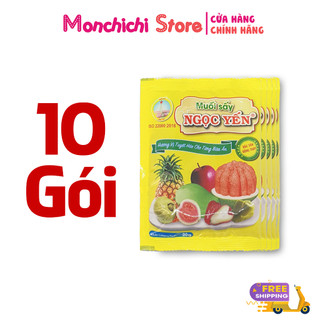 Muối sấy ngọc yến combo 10 gói 20g