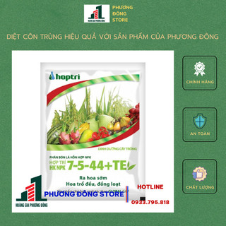Phân bón lá hỗn hợp ngọt trái, bóng trái hợp trí hk npk 7-5-44+te