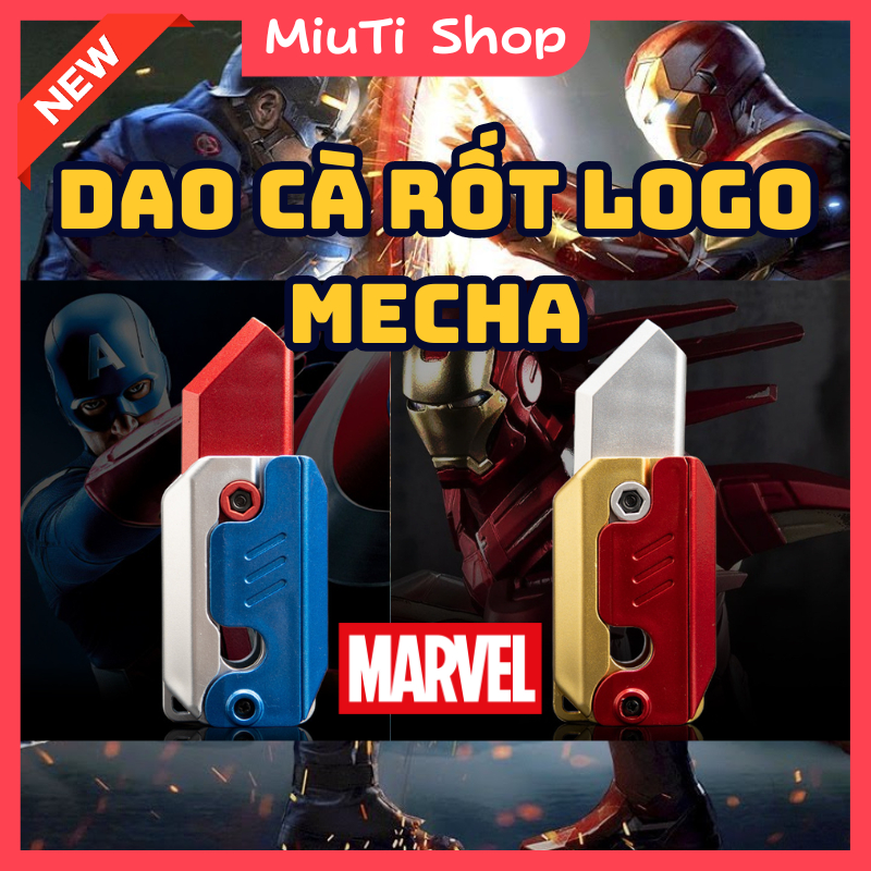 DAO CÀ RỐT LOGO MECHA nhựa in 3D - Màu Metalic LIMITED không đụng hàng - Phiên bản đặt làm riêng |
