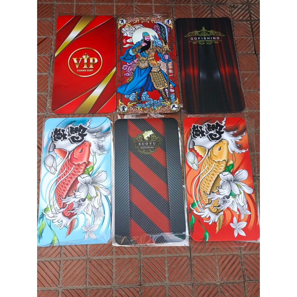 Miếng dán Decal 3D dùng để dán nắp thùng câu cá