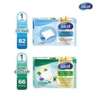 Bông tẩy trang silcot 82 miếng