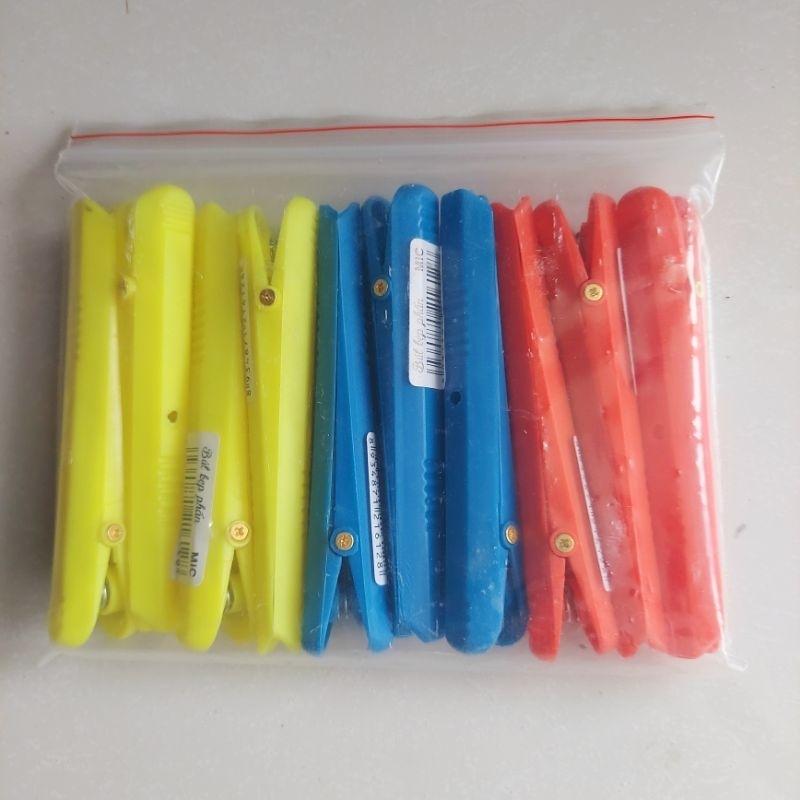 Bút kẹp phấn, kẹp màu tô Mic ⚡ SALE SỐC ⚡ Cây kẹp phấn viết bảng, kẹp sáp màu Mic cho học sinh, giáo viên