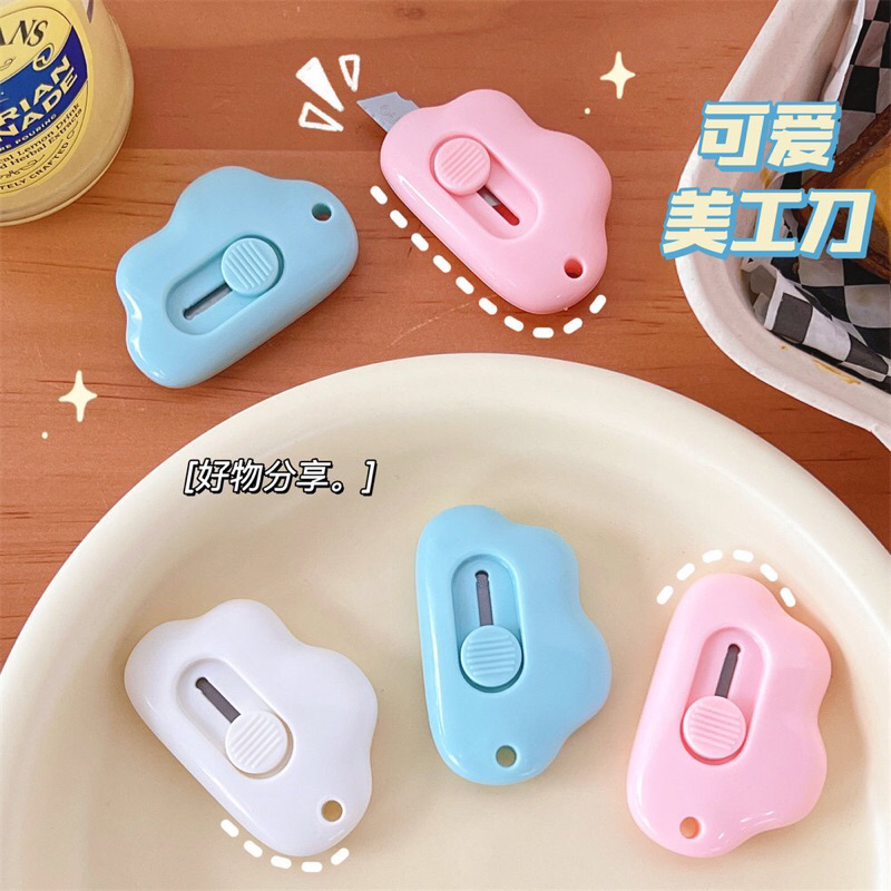 Dao rọc giấy hình đám mây cầm tay