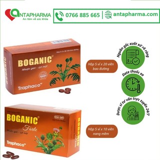 Boganic forte hộp 50 viên nang mềm