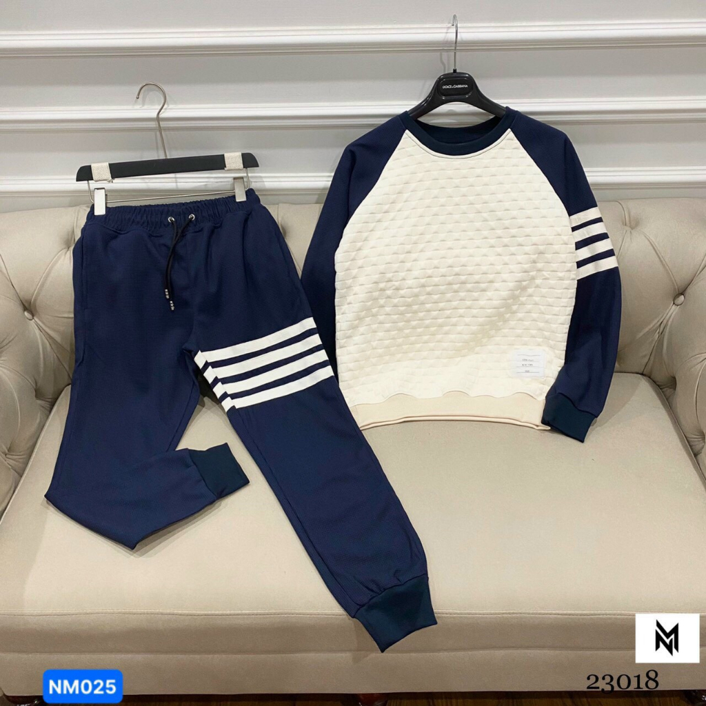 Bộ nỉ BND17 thu đông thời trang nam hot trend 2023 xyz