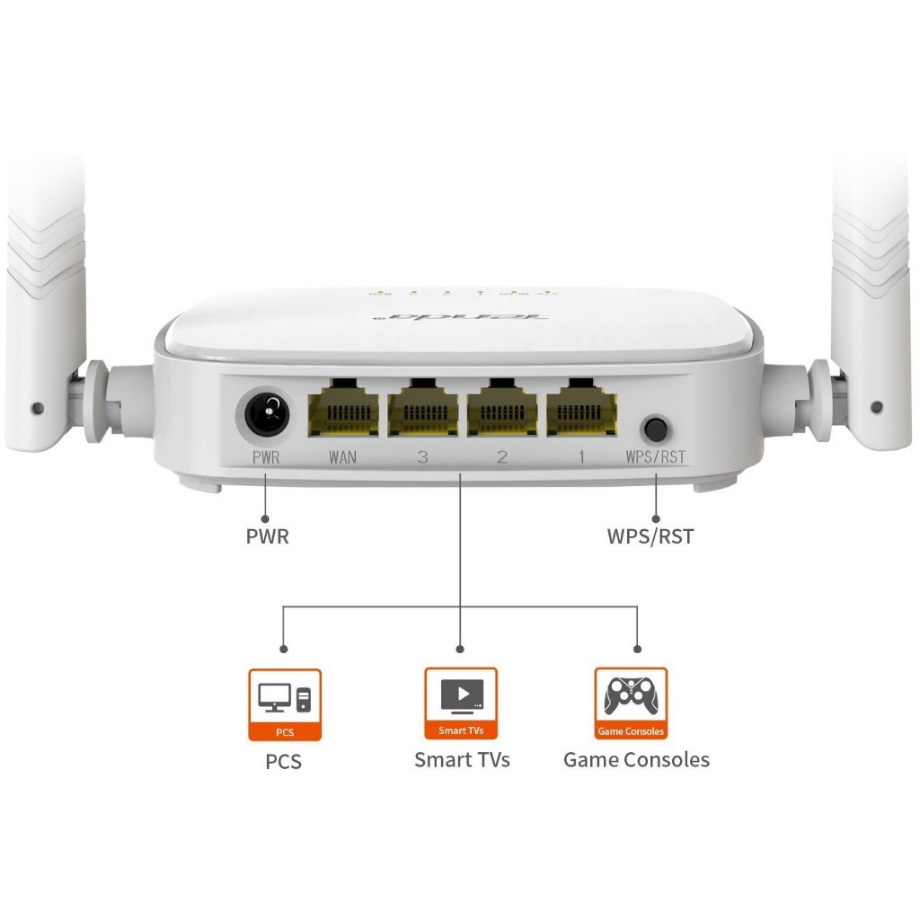 Tenda Thiết bị phát Wifi N301 Chuẩn N 300Mbps - Hãng phân phối chính thức