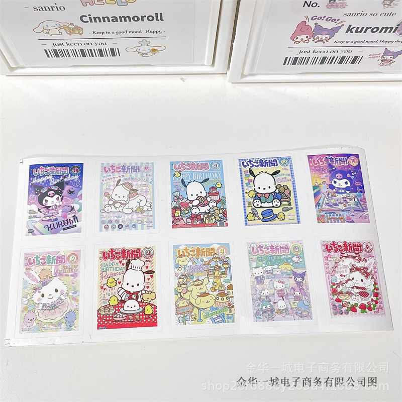 STICKER NIÊM PHONG SANRIO