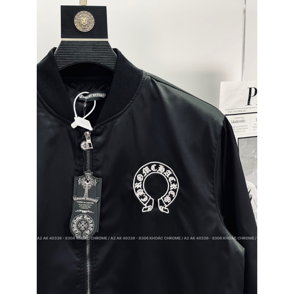 Áo khoác Bomber nam 2 lớp mẫu thêu bò cao cấp dáng trẻ trung  năng động hàng QC loại 1