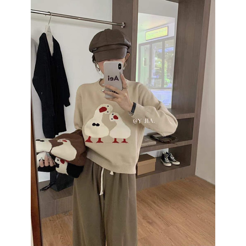 Áo len hai con vịt Nana21 AL567 Nanastore21