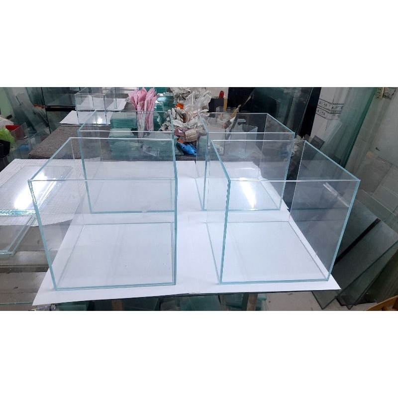 Hồ full kính siêu trong nhập khẩu, mài vi tính dấu keo, kính 5li