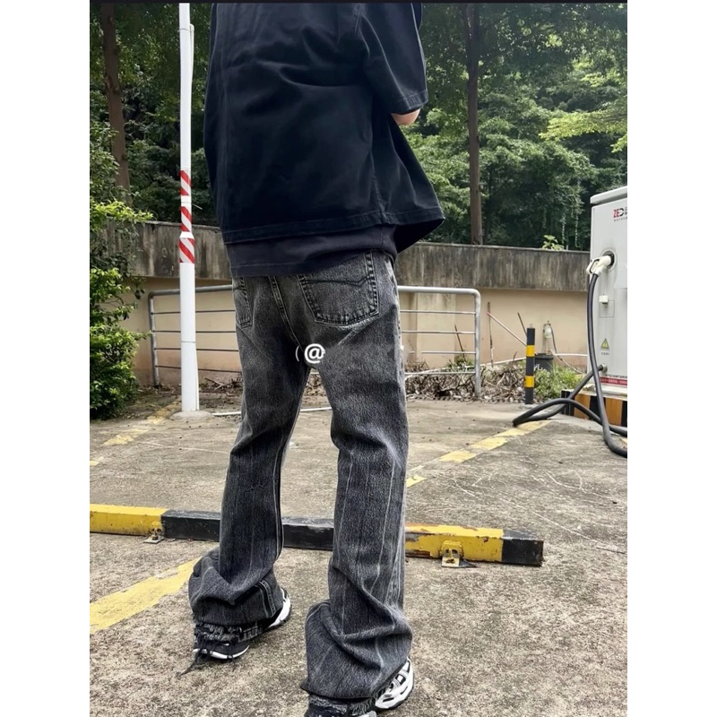 FLARED JEANS - Quần jeans ống loe streetwear 2023