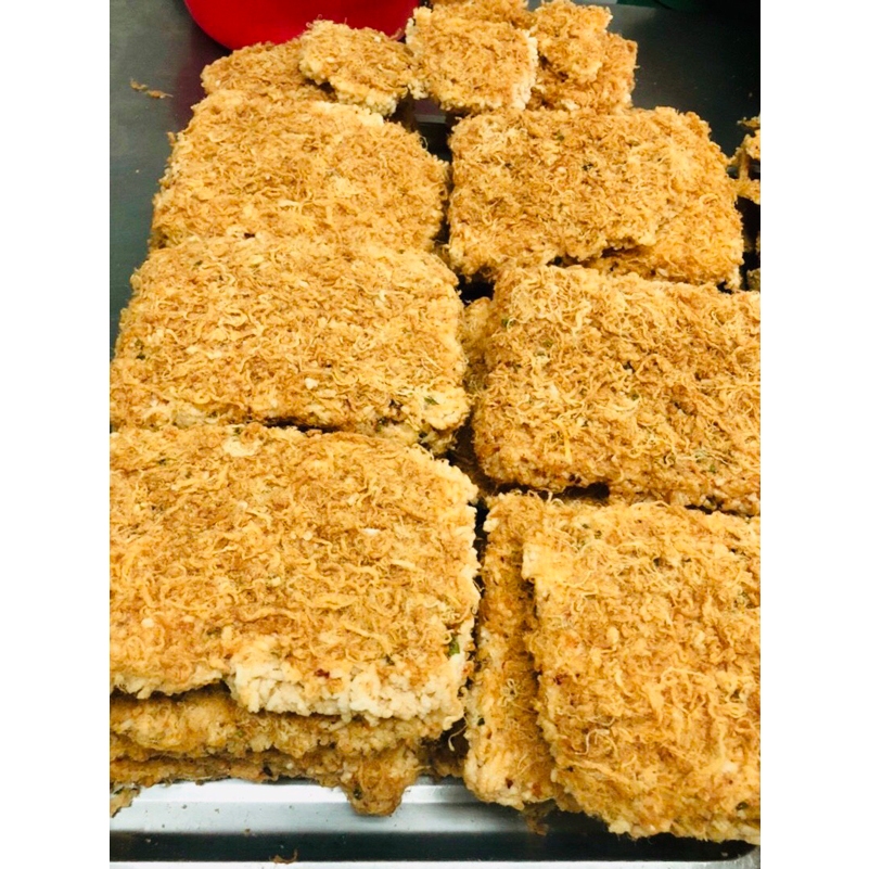 - 500G CƠM CHÁY GẠO NẾP SIÊU CHÀ BÔNG + 150G Cơm Cháy Gạo Lứt - Đặc sản Ninh Bình