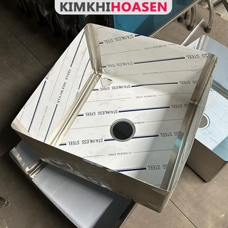 Hố chậu rửa công nghiệp inox 201 và 304