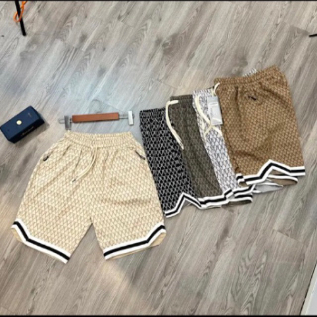 Quần Short Nam Hoạ Tiết NY Phiên Bản Xẻ Gấu Năng Động Đường Phố