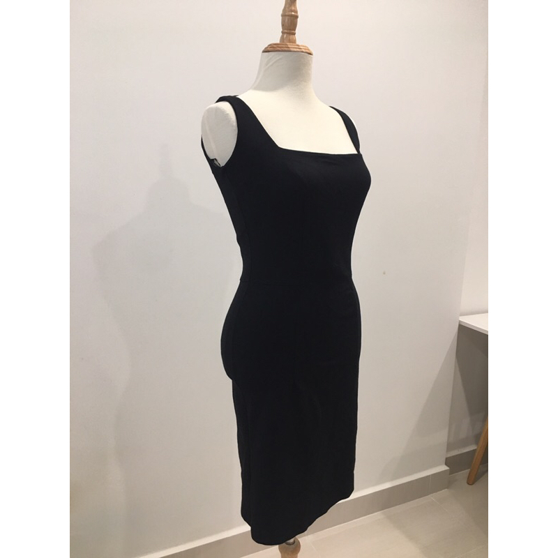 Đầm body cổ vuông vnxk 2nd hand