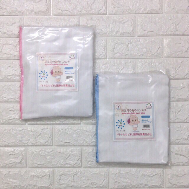 Khăn tắm xô 6 lớp cho bé, khăn tắm cho bé sơ sinh trắng xuất Nhật LUDAKID