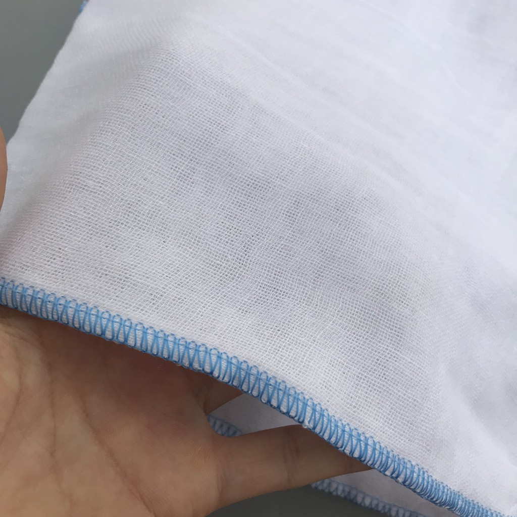 Khăn tắm xô 6 lớp cho bé, khăn tắm cho bé sơ sinh trắng xuất Nhật LUDAKID