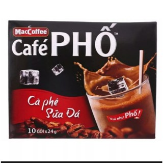  CÀ PHÊ PHỐ HỘP 10 GÓI x 24g 