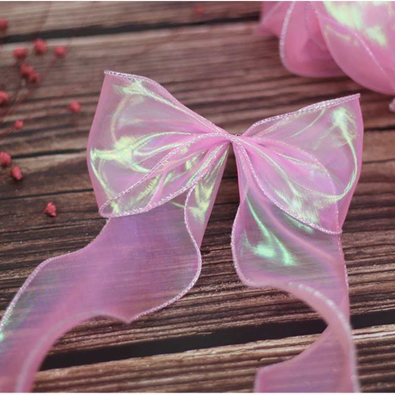 Cuộn Ruy Băng Von Sóng Ánh Nhũ không lõi