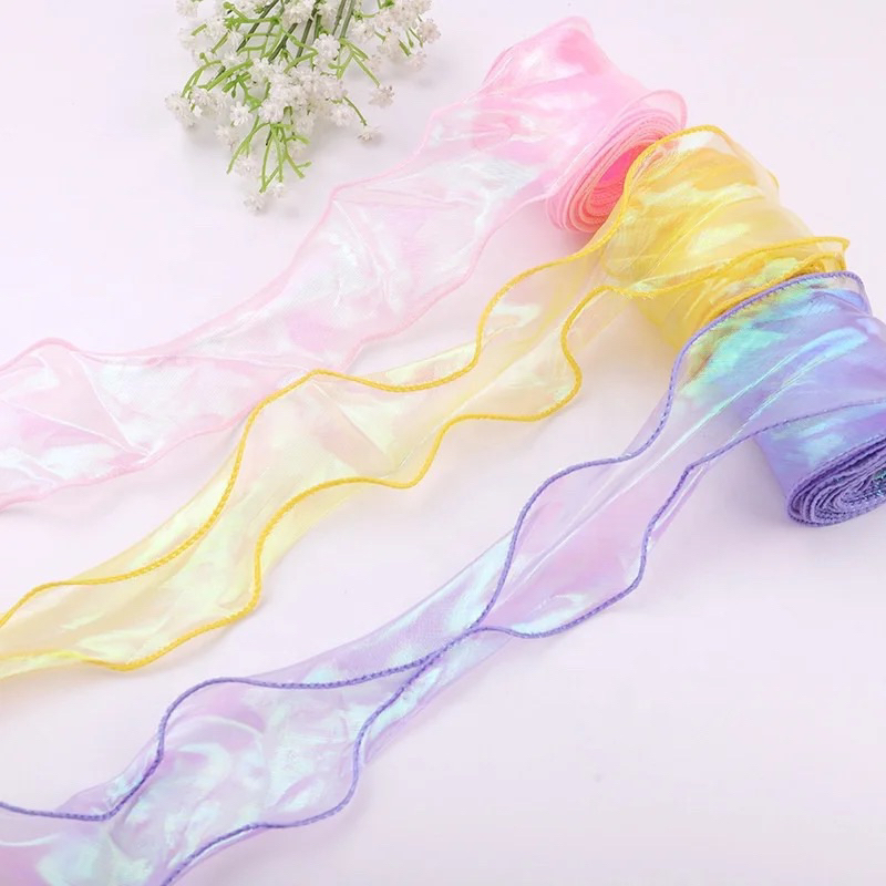 Cuộn Ruy Băng Von Sóng Ánh Nhũ không lõi