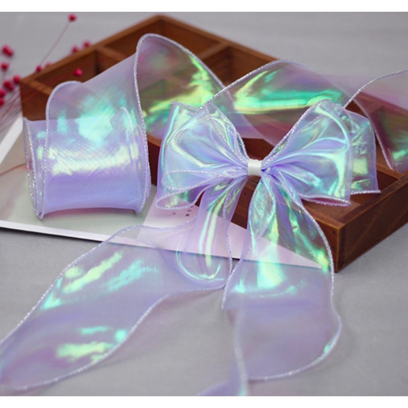 Cuộn Ruy Băng Von Sóng Ánh Nhũ không lõi