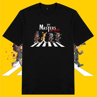 Áo thun cotton 100% unisex, phong cách thời trang hàng đầu in hình The Rock Stars