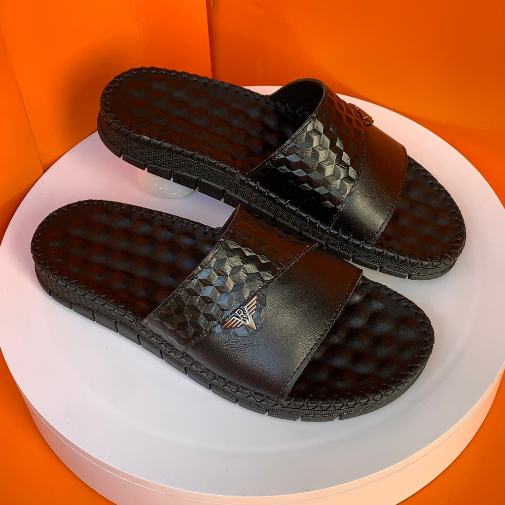 Dép bản quai  ngang nam nữ l - v cao cấp  mã M008