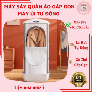 Midea máy sấy ủi + khử khuẩn quần áo tự động chính hãng midea bảo hành 12 tháng
