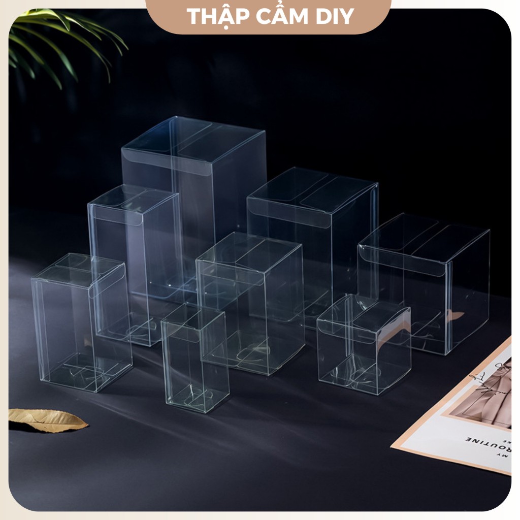 Hộp Mica Trong Suốt Nhiều Size, Hộp Đựng Bánh, Hộp Đựng Quà Tặng, Chống Bụi