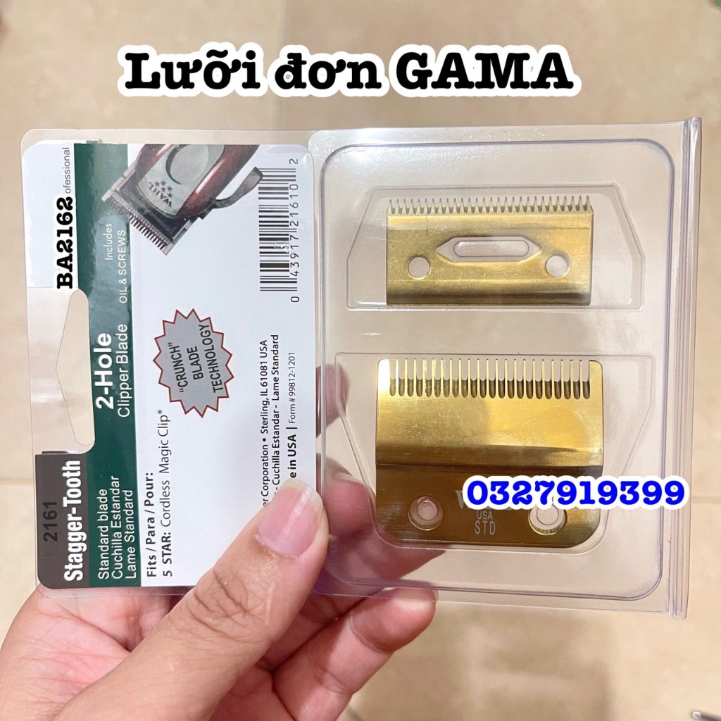 ✅freeship✅ Lưỡi tông đơ - bộ lưỡi thay tông đơ WAHL B105