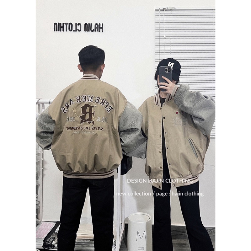 Áo Khoác Bomber Mẫu Mới Thu Đông Siêu Cấp