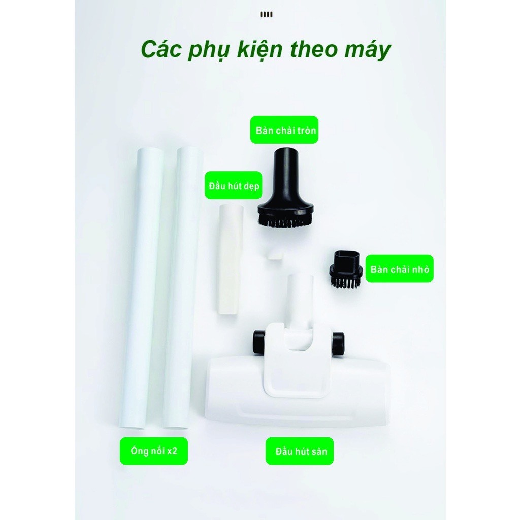 Máy Hút Bụi Cầm Tay Không Dây Pin Sạc Đa Năng Mẫu Mới