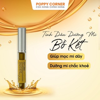 Măng tây baby -tinh dầu dưỡng lông mi lông mày tinh chất bồ kết giúp mọc dài dày dưỡng mi cong vút poppy corner