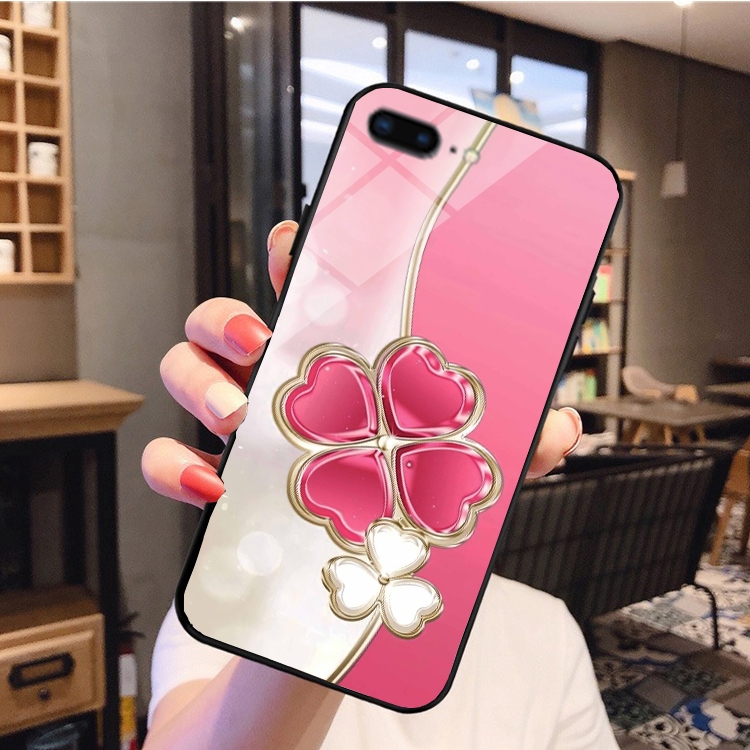 Ốp lưng iphone 6, 6plus, 6s plus, SE 2020 hình in dễ thương , hình gấu mặt kính sáng bóng