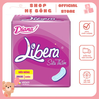 Băng vệ sinh Diana Libera Siêu thấm Siêu mỏng Không cánh