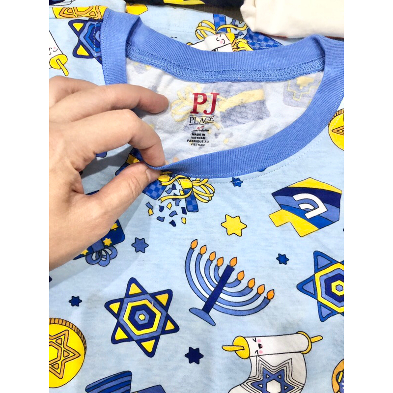 Áo dài tay cotton xuất dư nam nữ form âu có big size