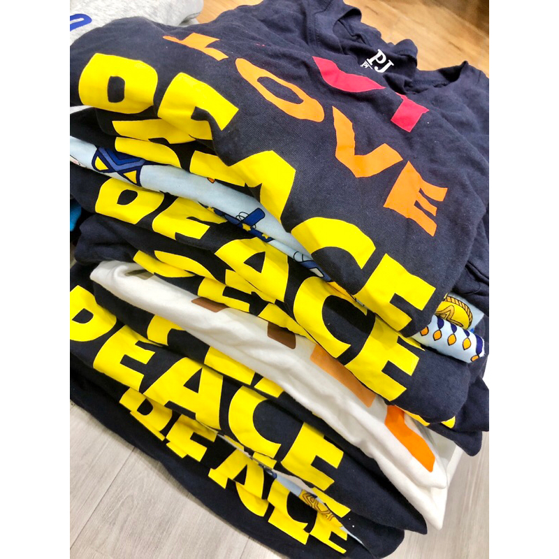 Áo dài tay cotton xuất dư nam nữ form âu có big size