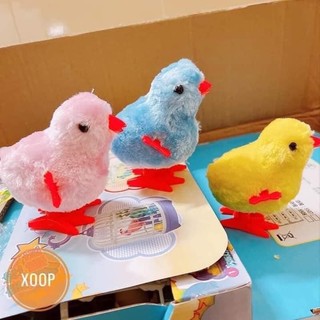 Gà con đồ chơi vặn cót cực đáng yêu cho bé -VTCS1
