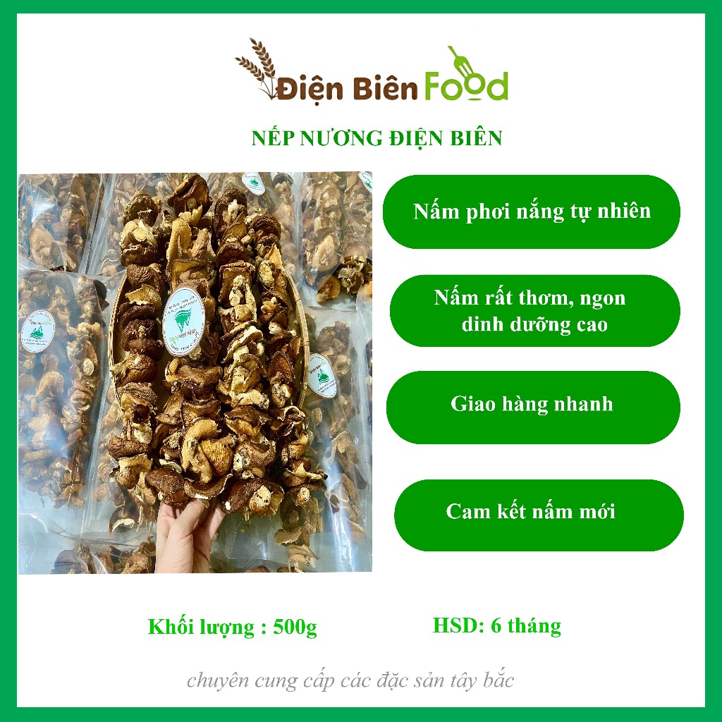 nấm hương điện biên