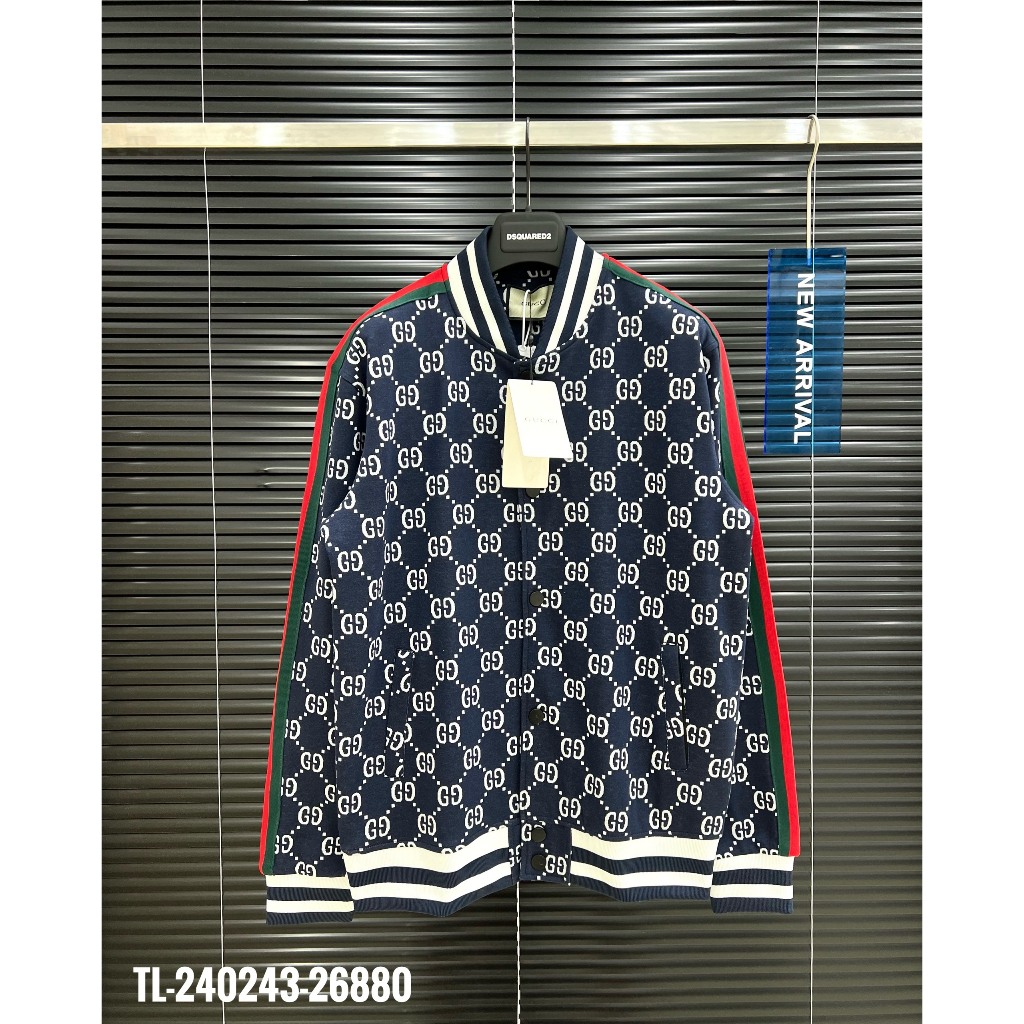 🔥Hot🔥Áo bomber Gucci siêu cấp họa tiết monogram hot trend Nam nữ New 2023