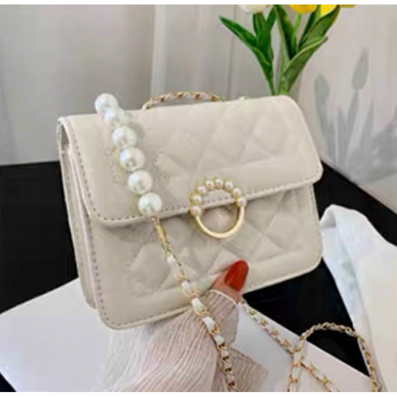 Túi xách đẹp khoá vương miện thời trang đeo chéo, đeo vai