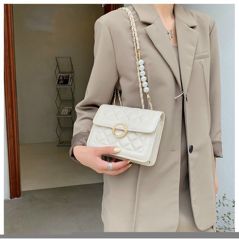 Túi xách đẹp khoá vương miện thời trang đeo chéo, đeo vai